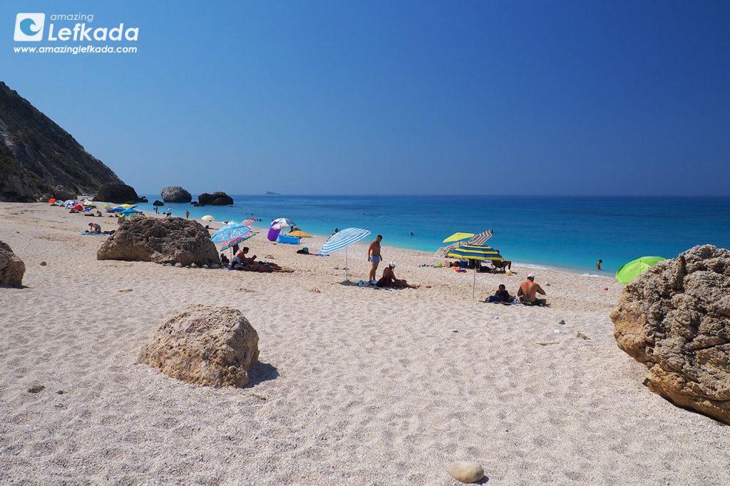 Megali Petra beach, Lefkada island