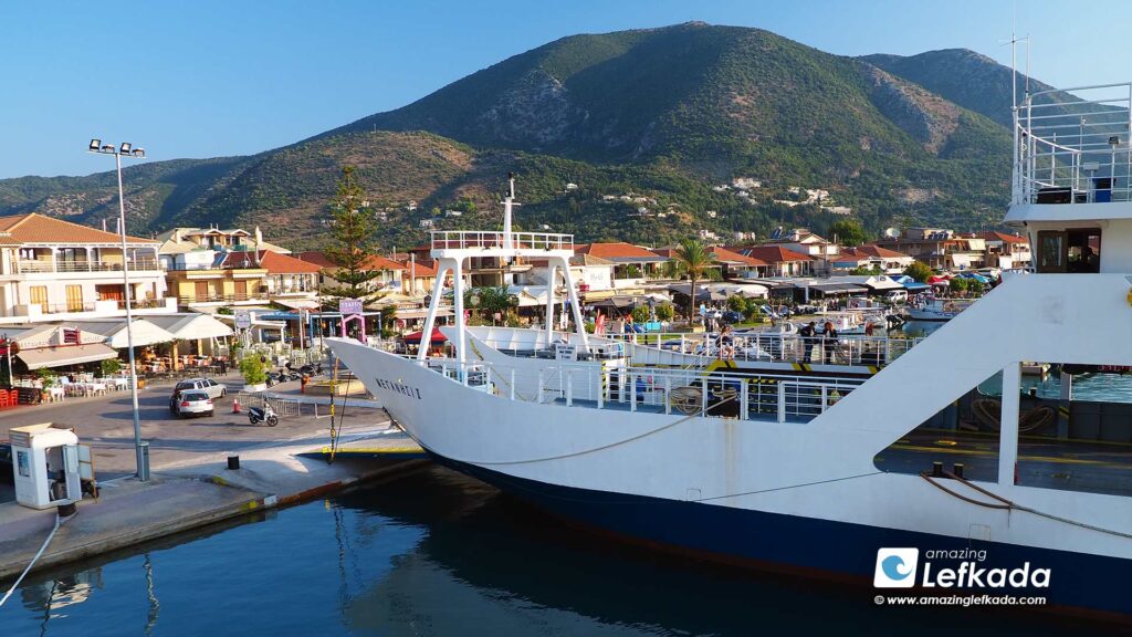 Lefkada ferry information, routes to Meganisi and Kefalonia