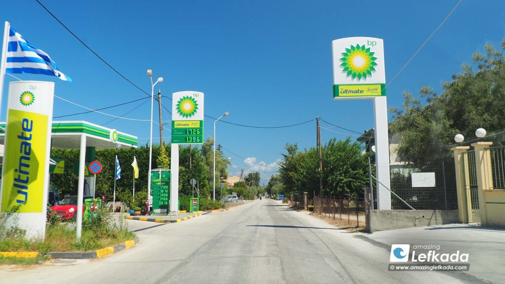 Lefkada gas stations, petrol stations, fuel stations