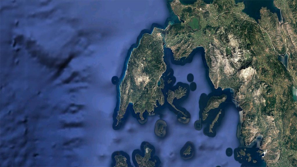 Lefkada map download