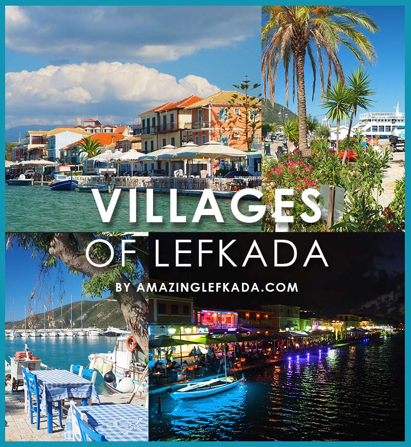 Lefkada villages, towns and coastal resorts guide