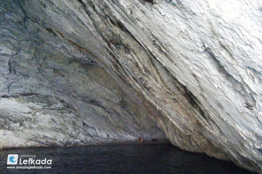 Interior of Papanikolis Cave 