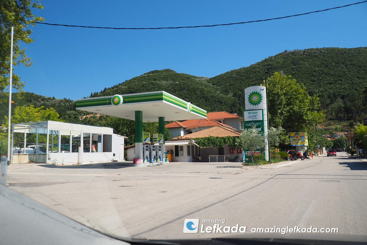 Fuel station in Vasiliki and Ponti
