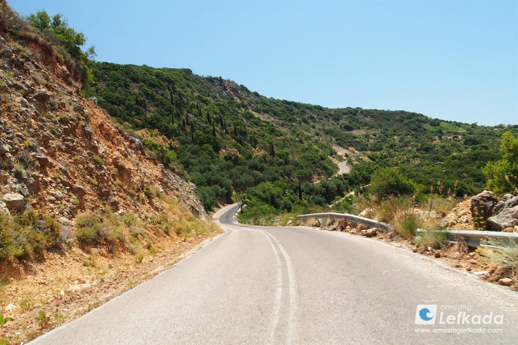 West roads Lefkada