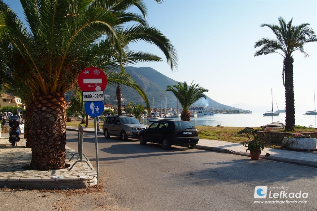Lefkada parking