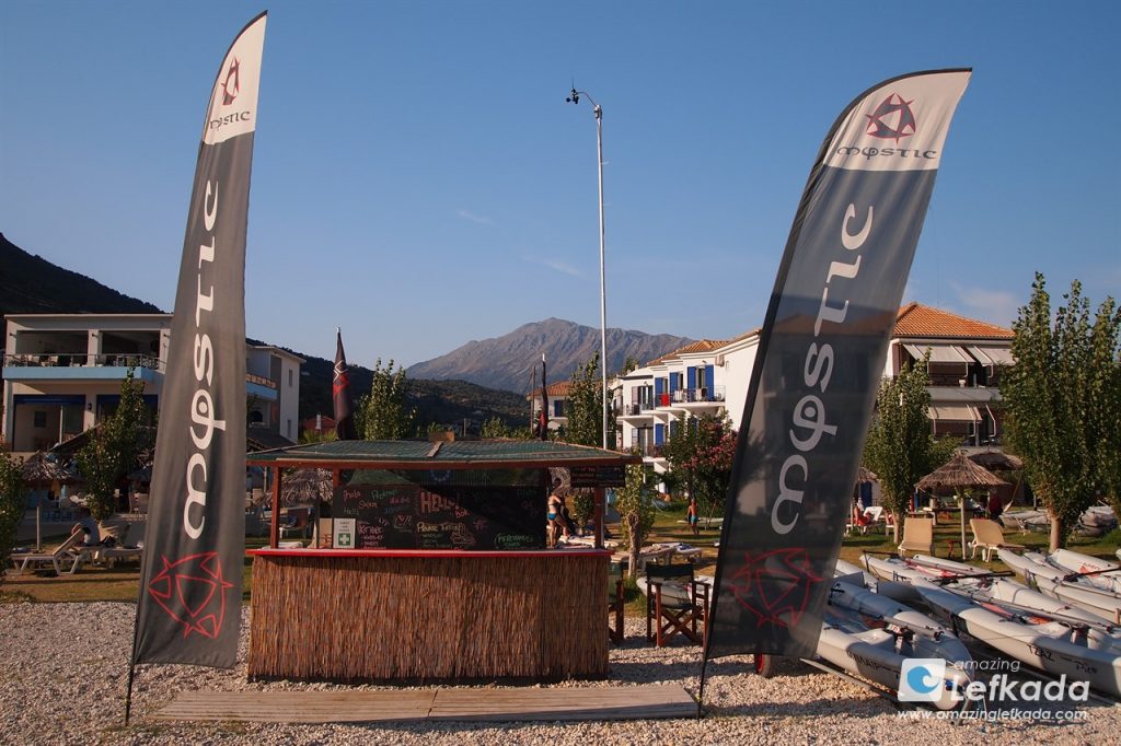 Windsurf center in Ponti beach with rentals and surf schools