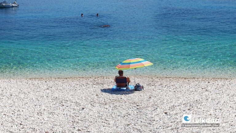 Lefkada Afteli beach