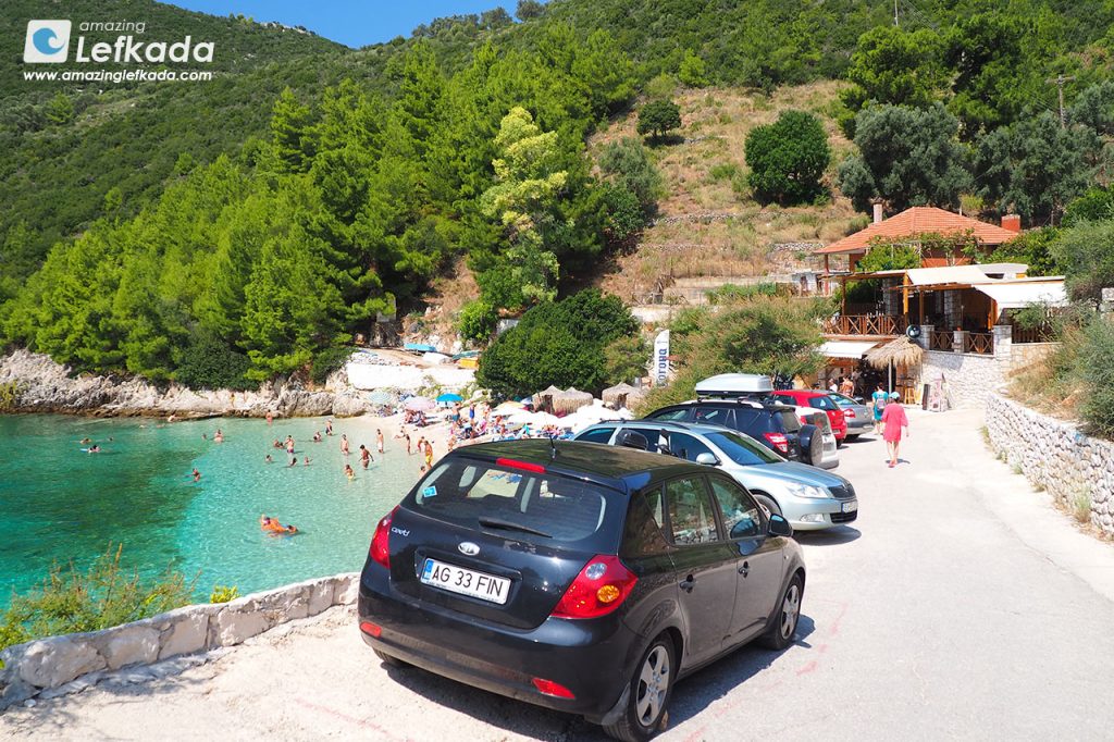 Paralia Afteli beach parking
