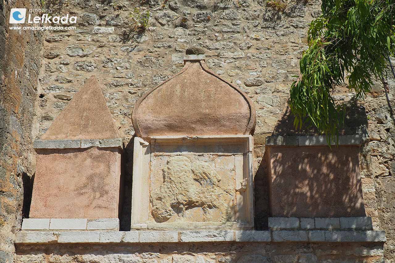 Lion symbol of Venice on the walls