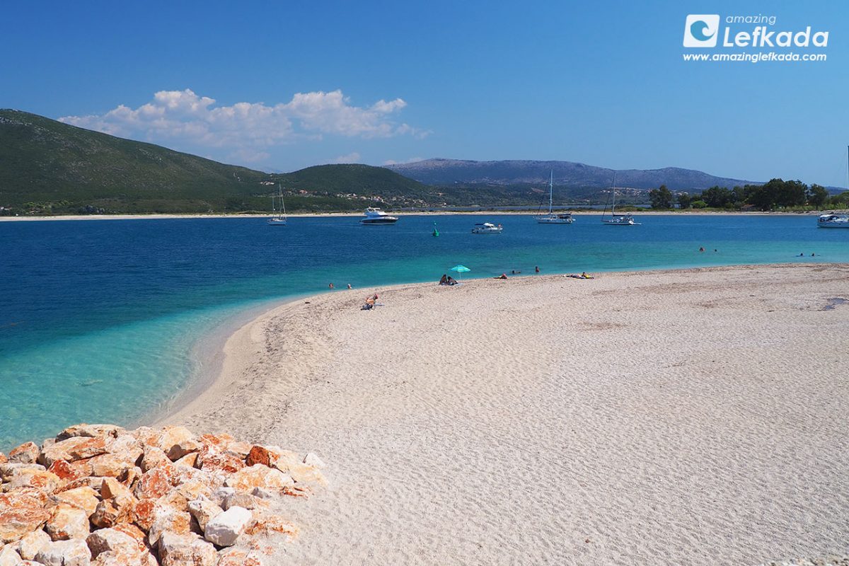 Lefkada Ammoglossa beach