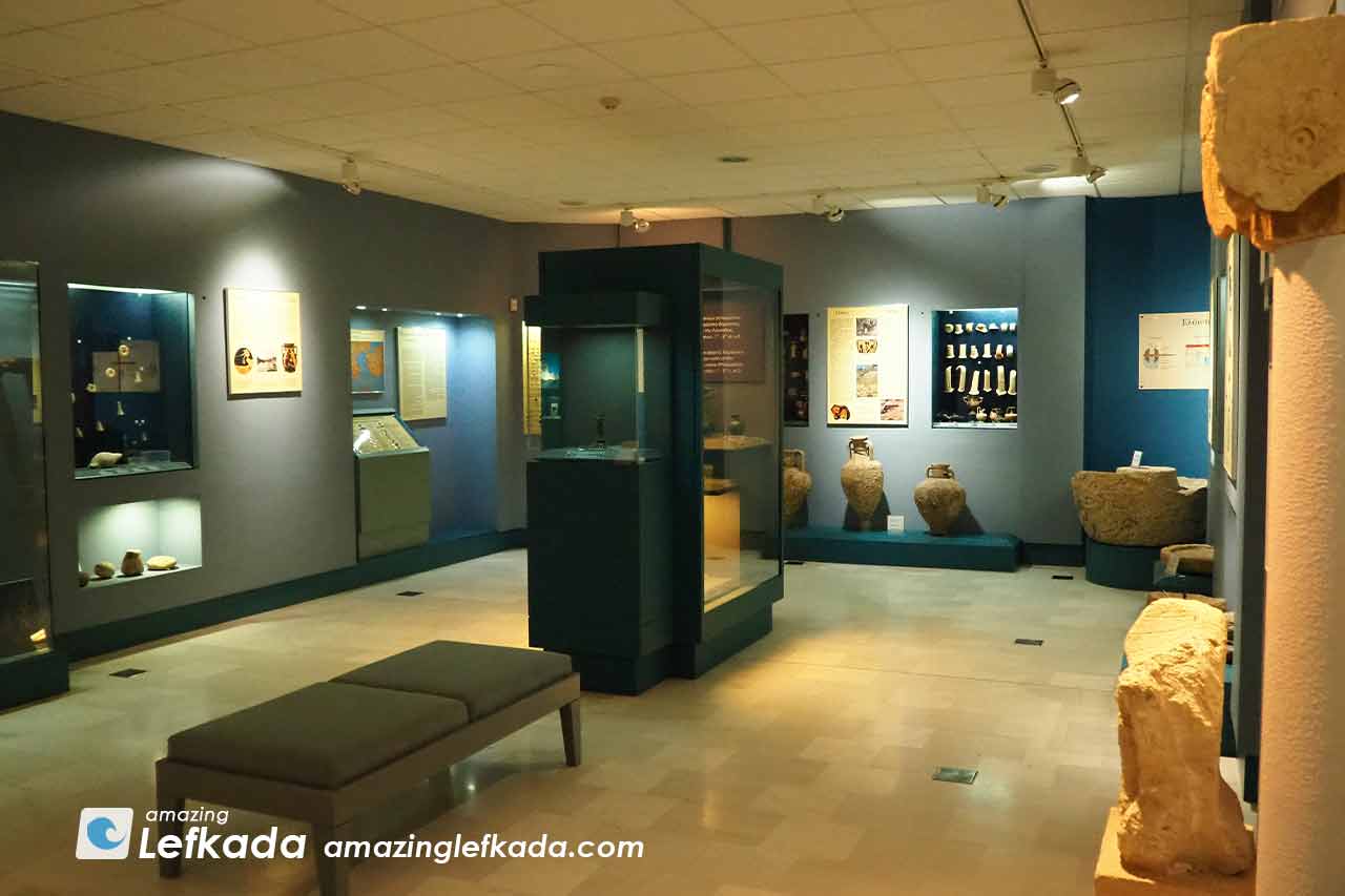 Archeological Museum of Lefkada Island dedicated for ancient history