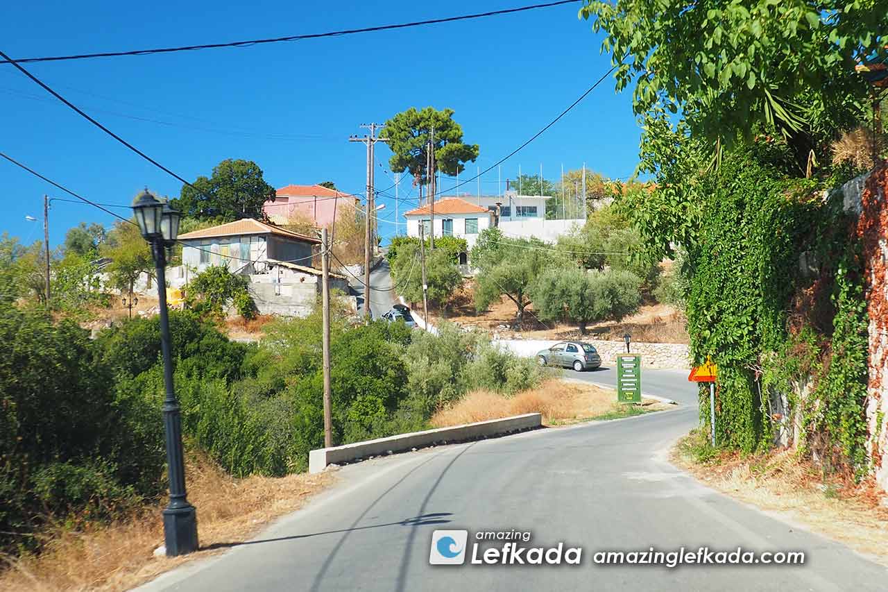 Nearest rooms to Egremni beach are located in Athani village in Lefkada