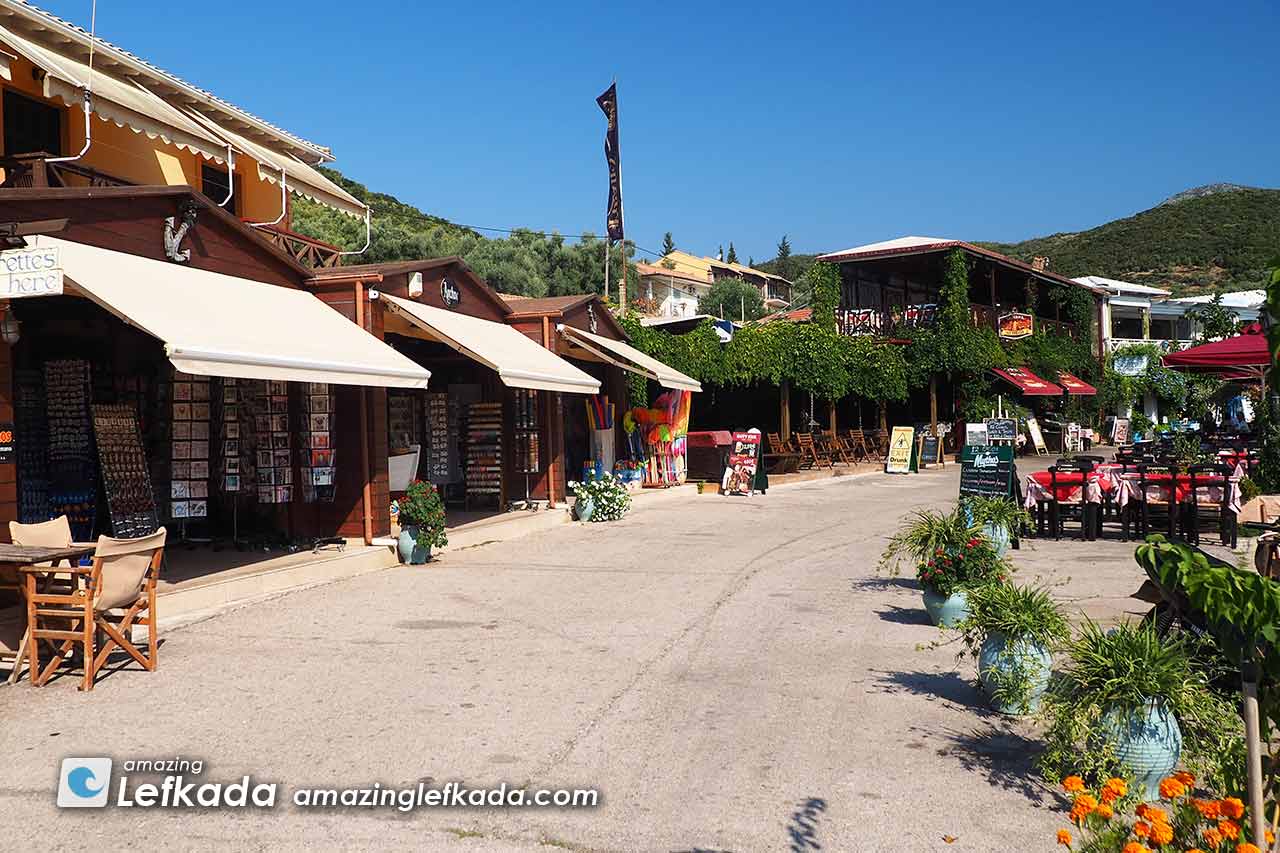 Sightseeing in Syvota with bakery and supermarket