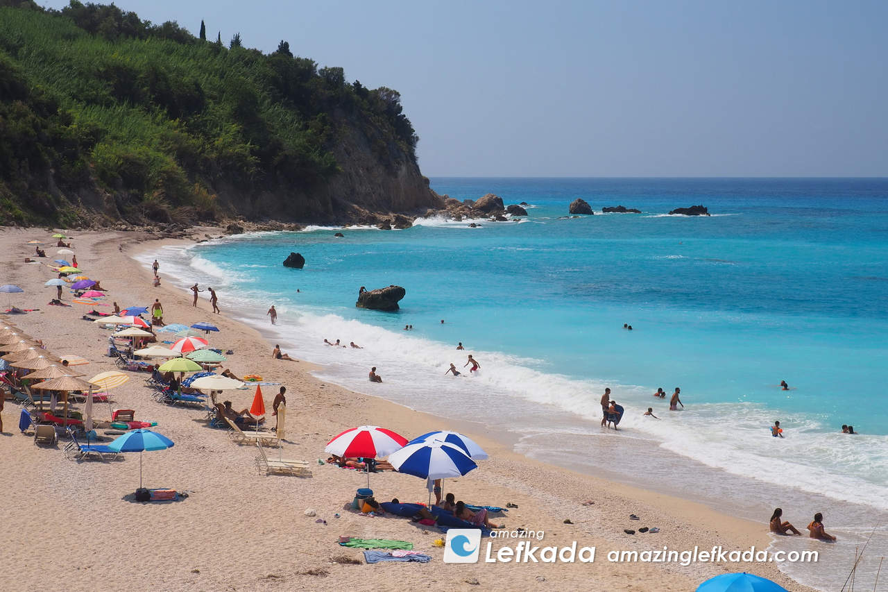 Best Kalamitsi beaches are Avali beach and Kavalikefta beach