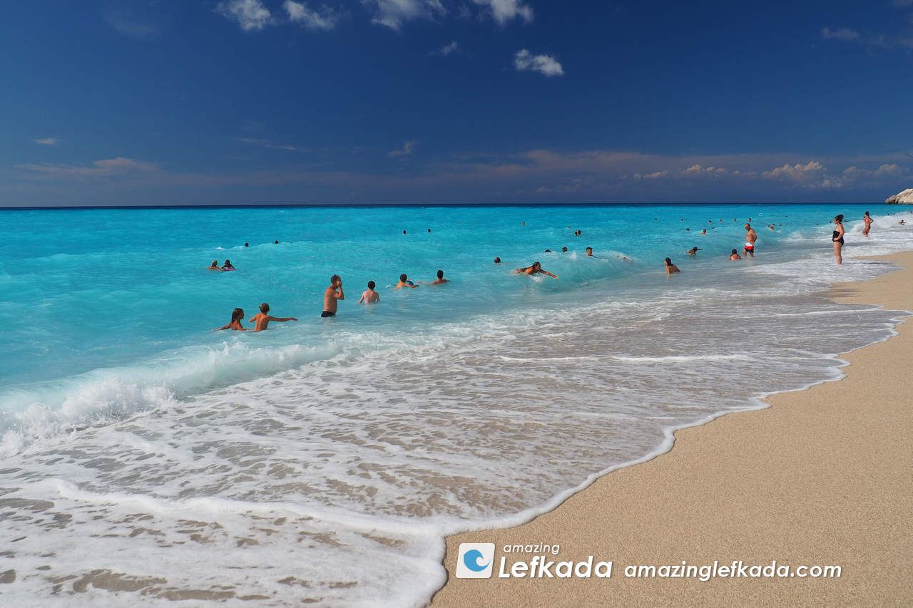 Best Lefkada beaches with blue colours Best Lefkada beaches with blue colours