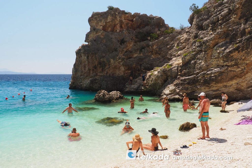 Snorkeling, diving and sunbathing at Agiofili beach is a best activity to do
