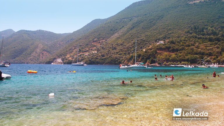 Lefkada Desimi beach