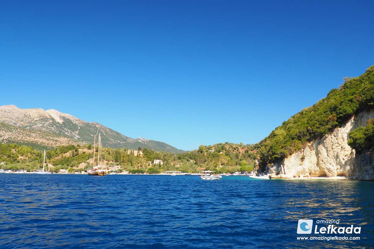 Desimi beach Lefkada Island Greece