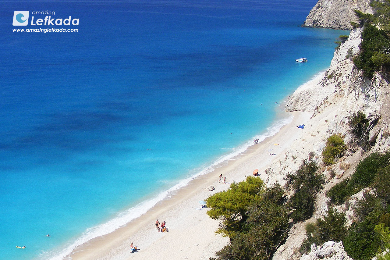 Egremni beach is recommended for naturism Egremni beach, naturism