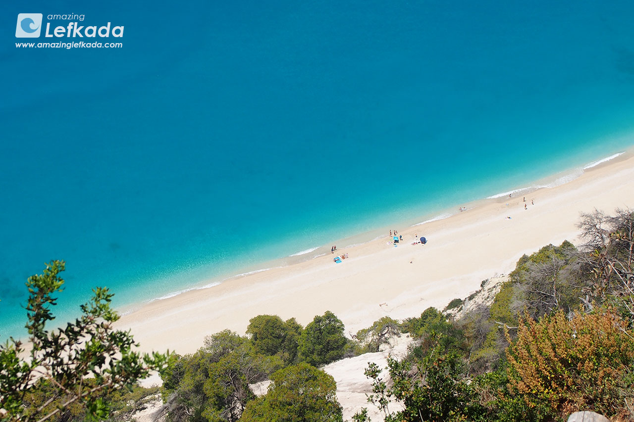 Egremni beach in Lefkada Island best beaches