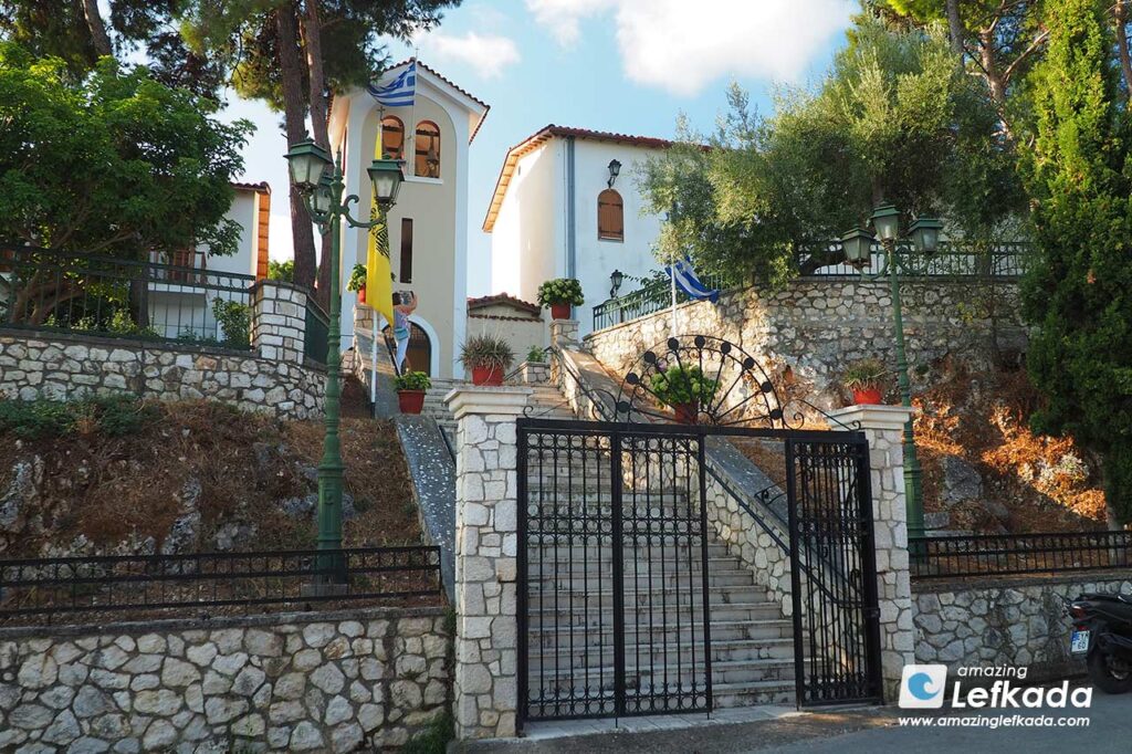 Faneromeni Monastery in Lefkada Island, Greece