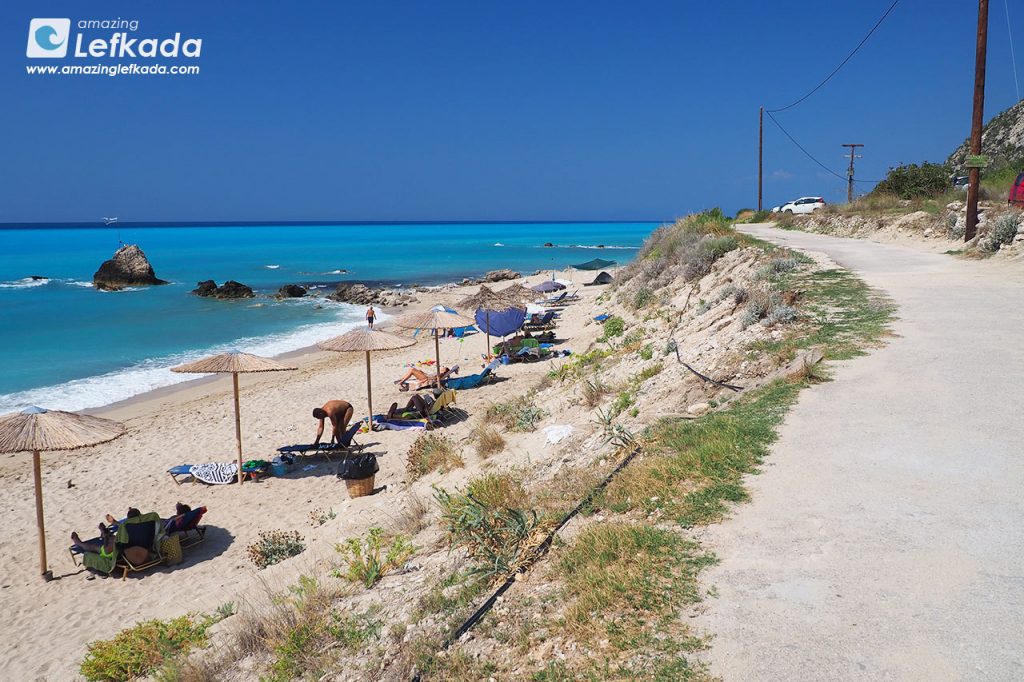 Gaidaros beach is one of the local nudist beaches in Lefkada Island in Greece Gaidaros beach is one of the local nudist beaches in Lefkada Island in Greece