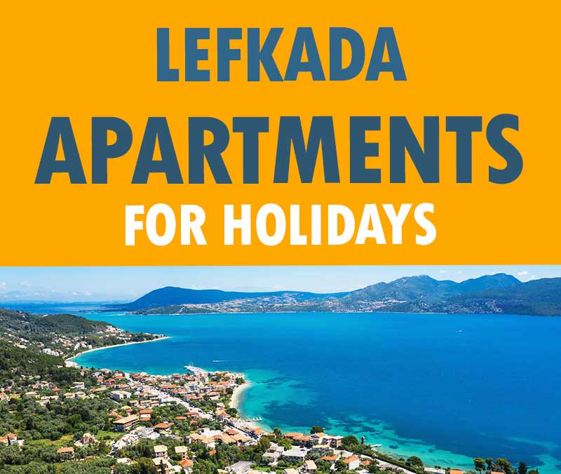 Apartments, studios in Lefkada