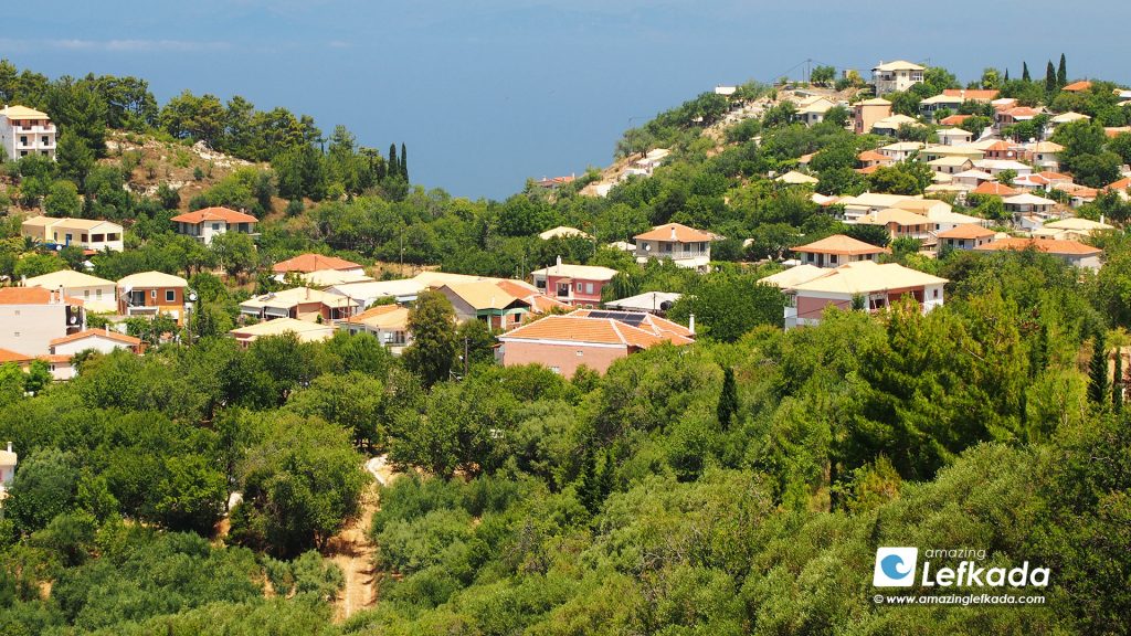 Kalamitsi village, Lefkada island