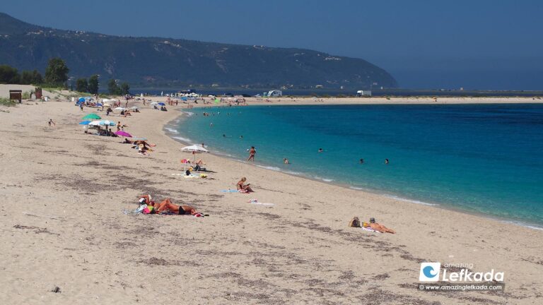 Lefkada Kastro beach