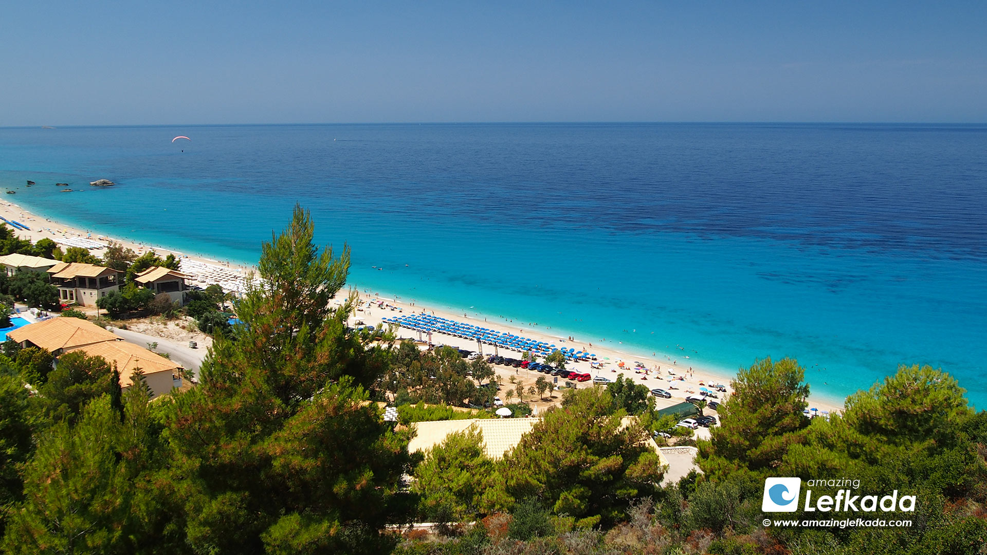Lefkada Kathisma beach Greece