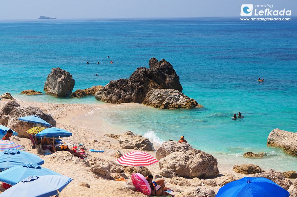 Kavalikefta beach is gem of Lefkada Island and Greece Paralia Kavalikefta beach is gem of Lefkada Island and Greece