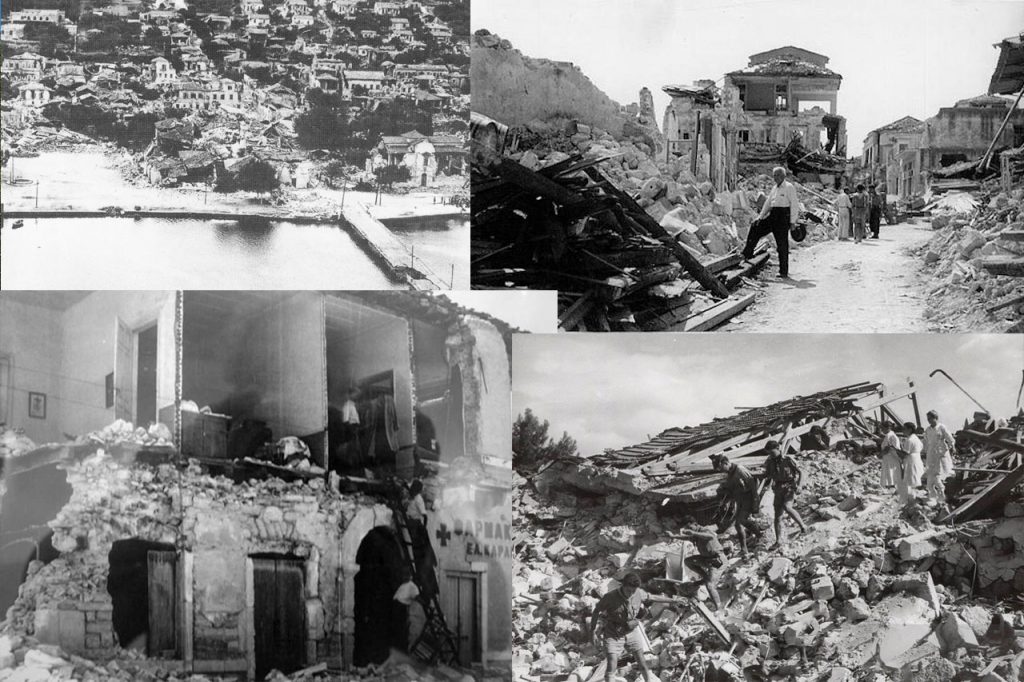 1953 Earthquake Kefalonia Greece