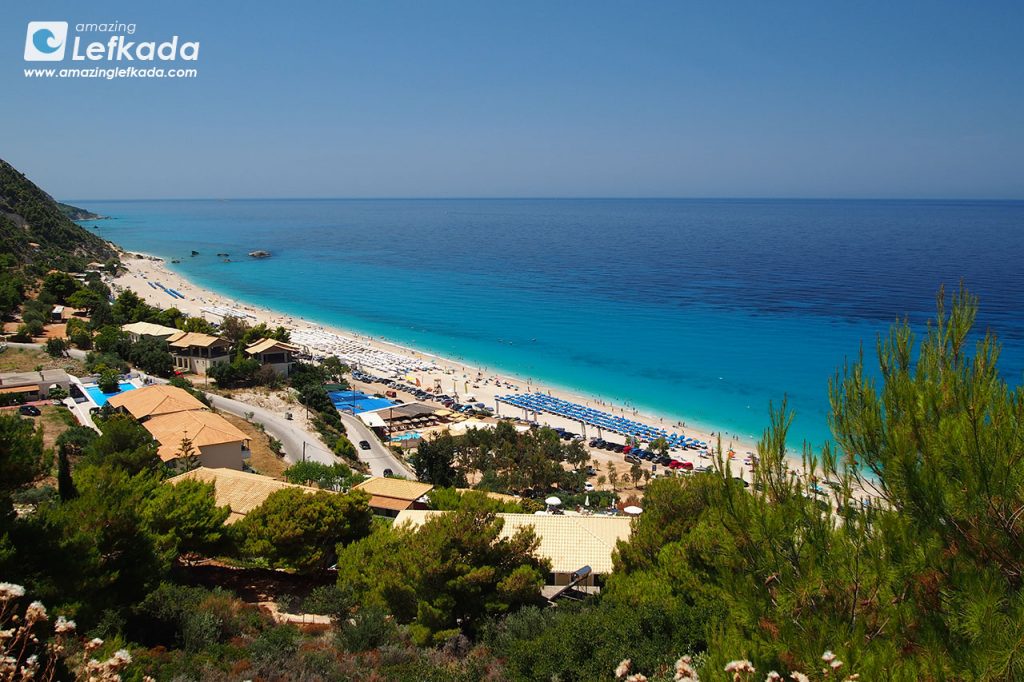 Lefkada best beaches with Kathisma beach views Lefkada best beaches with Paralia Kathisma beach