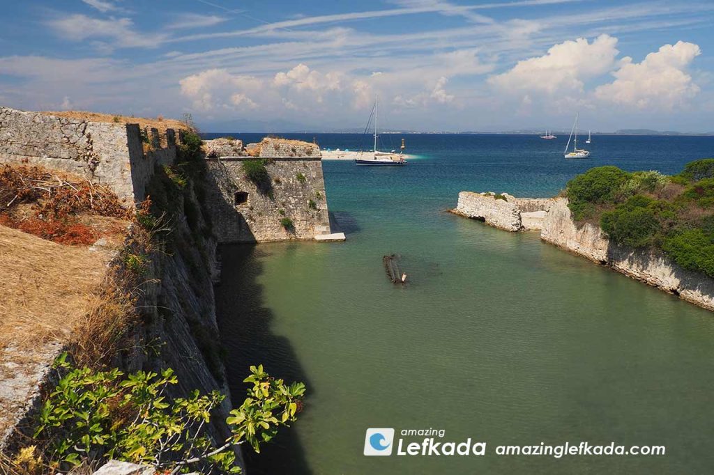Canal of Santa Maura fort