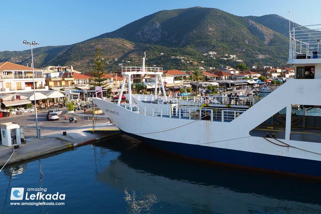Lefkada ferries to Meganisi and Kefalonia 2024