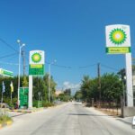 Gas stations and petrol stations in Lefkada island