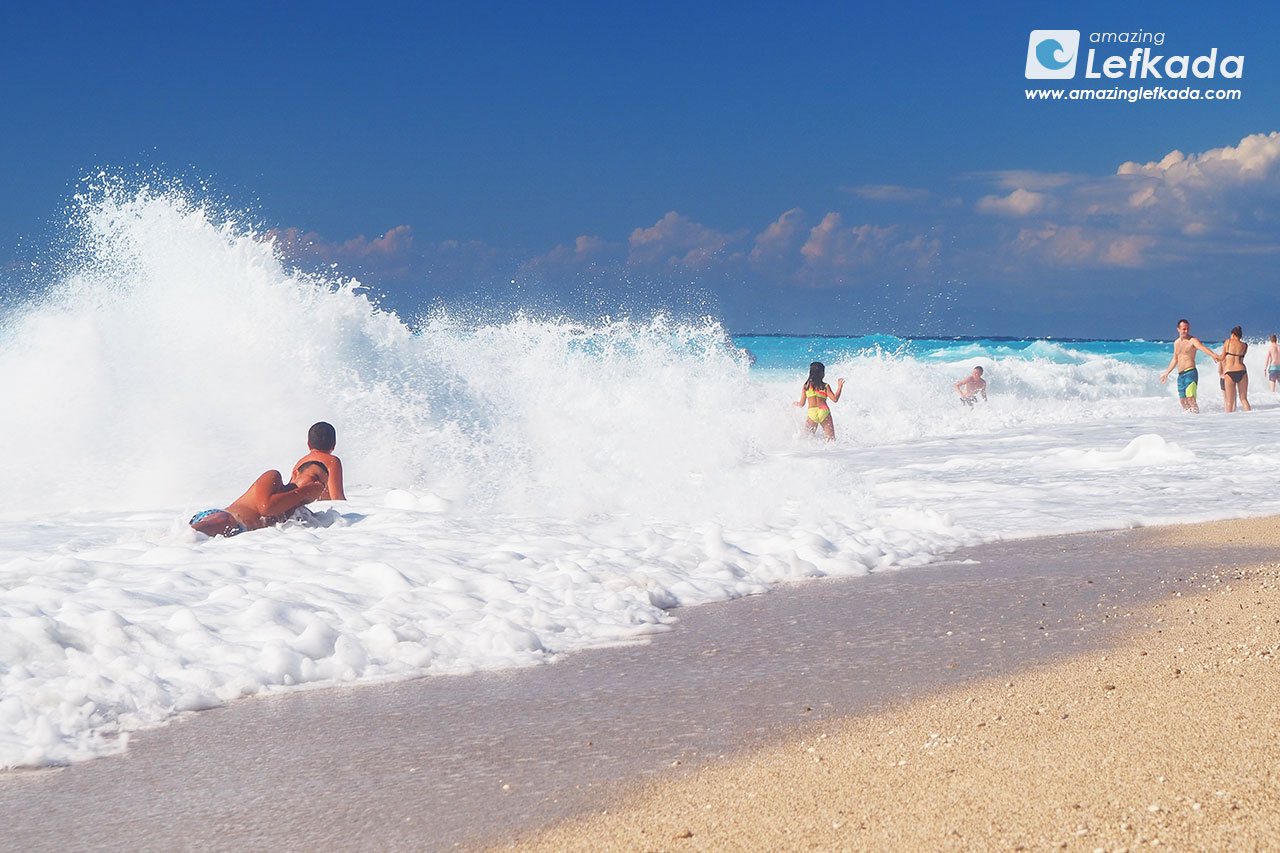 Lefkada waves