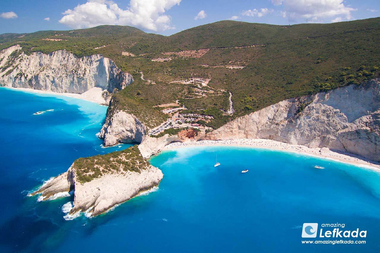 Lefkada Greece Porto Katsiki beach