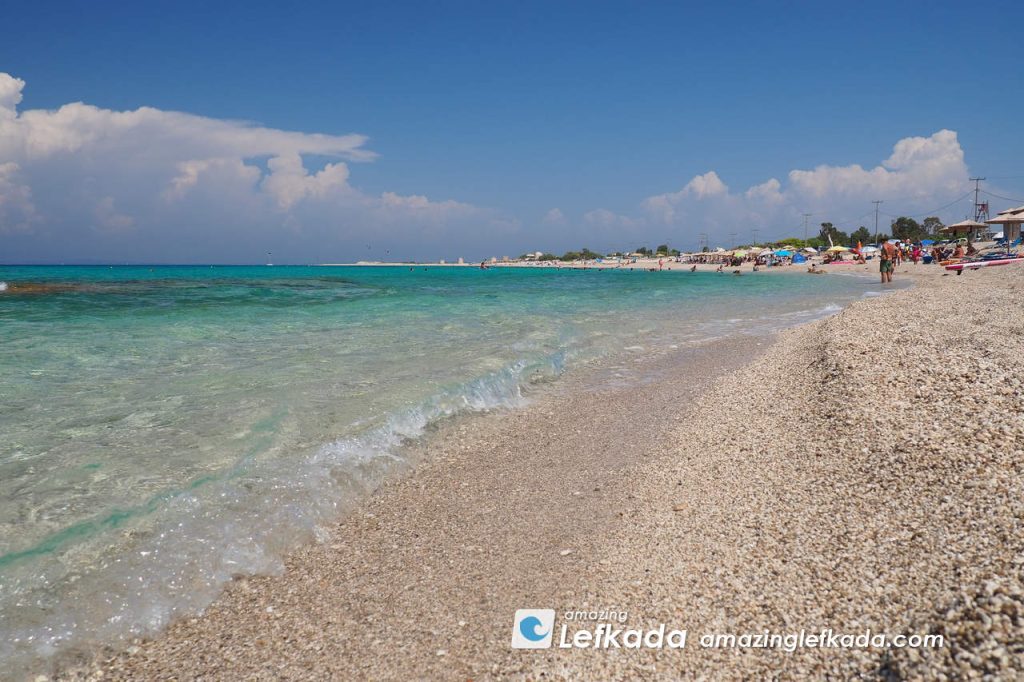Sea temperatures of Agios Ioannis beach in Lefkada Island