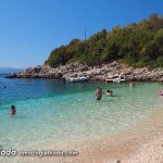 In Lefkada Island Ammoussa beach is recommended for kids and children