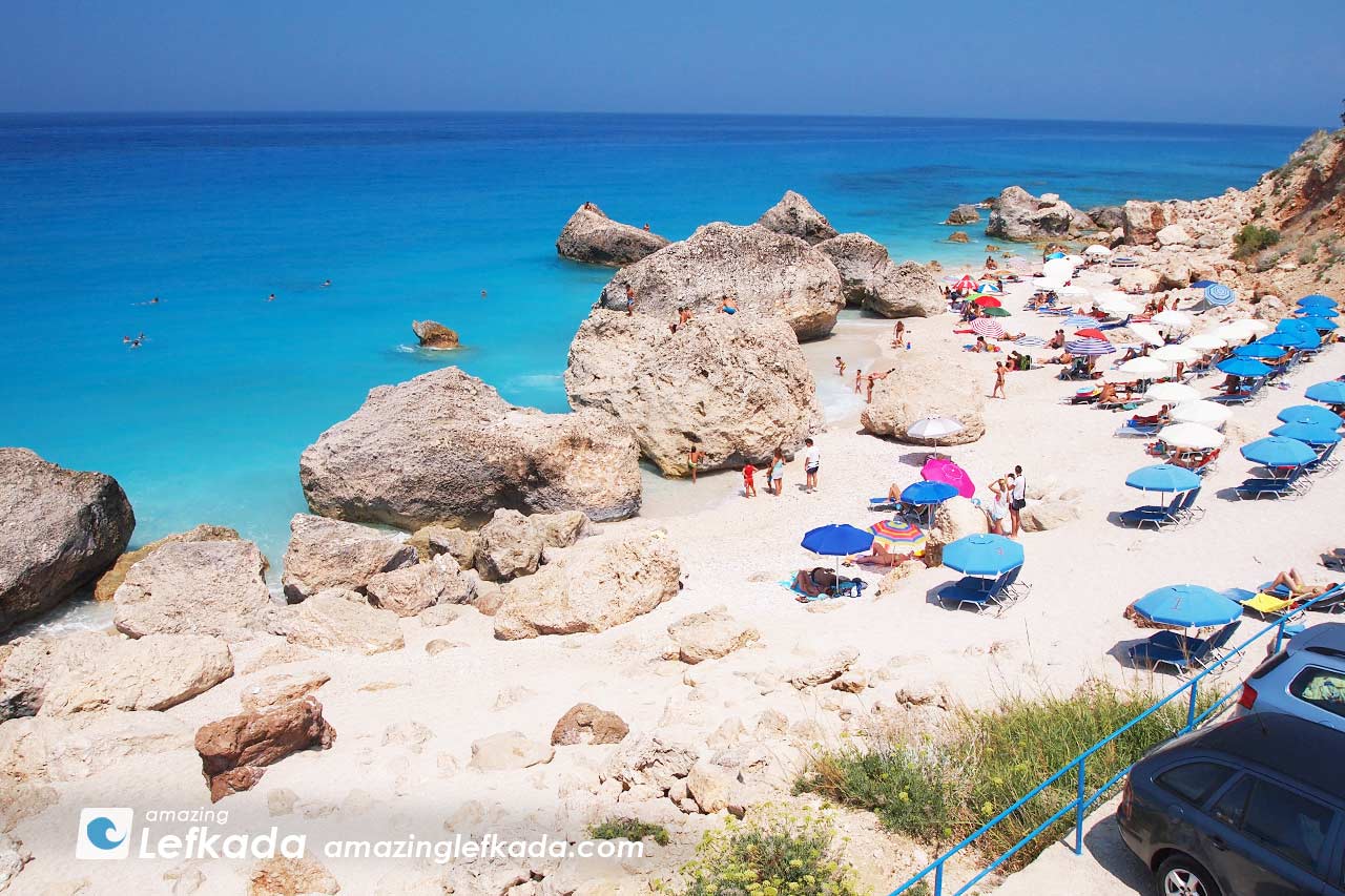 Lefkada Kalamitsi beach