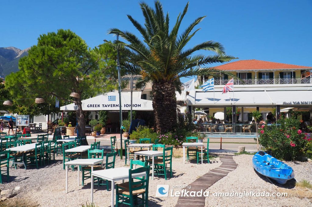 Apartments, studios and hotels in Nidri, Lefkada Island