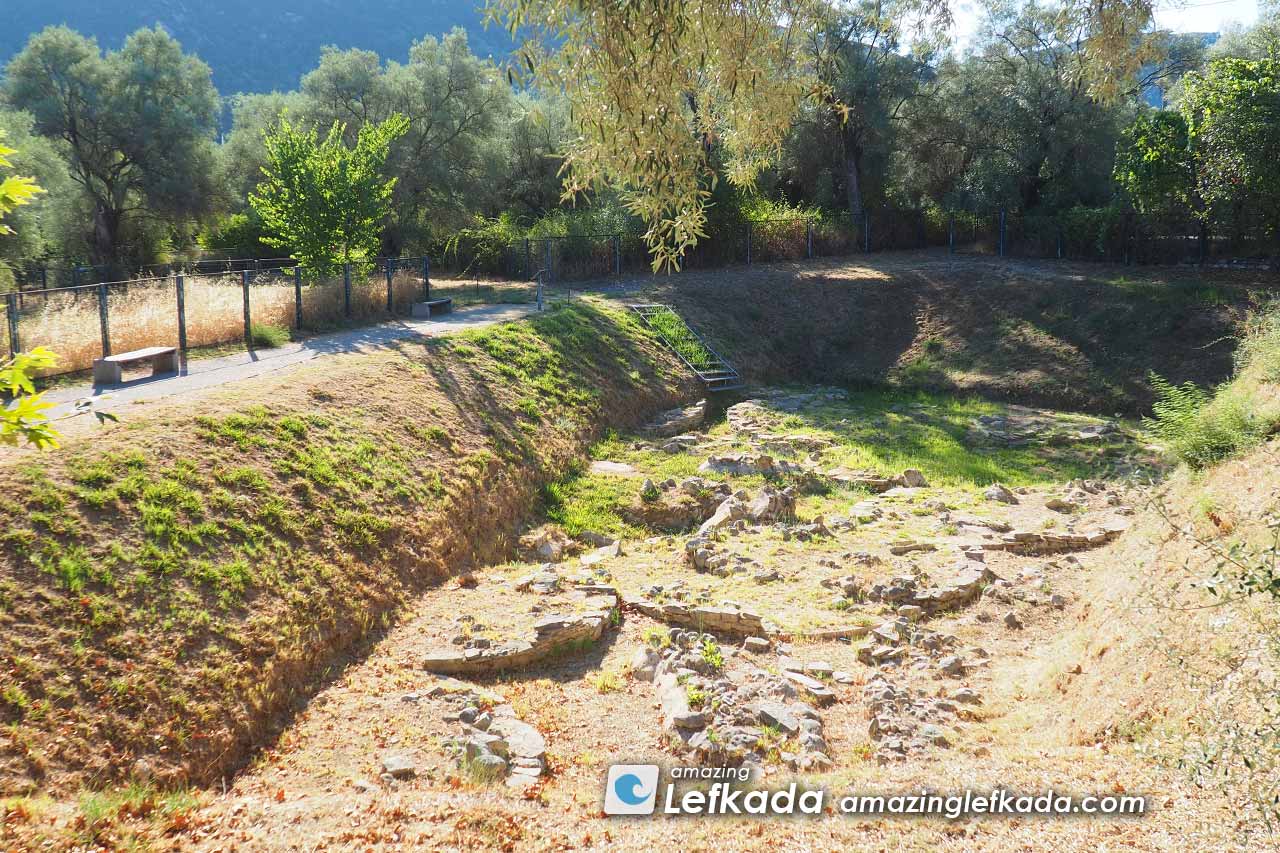 Royal Tombs Tumuli in Nidri best sights in Lefkada Island