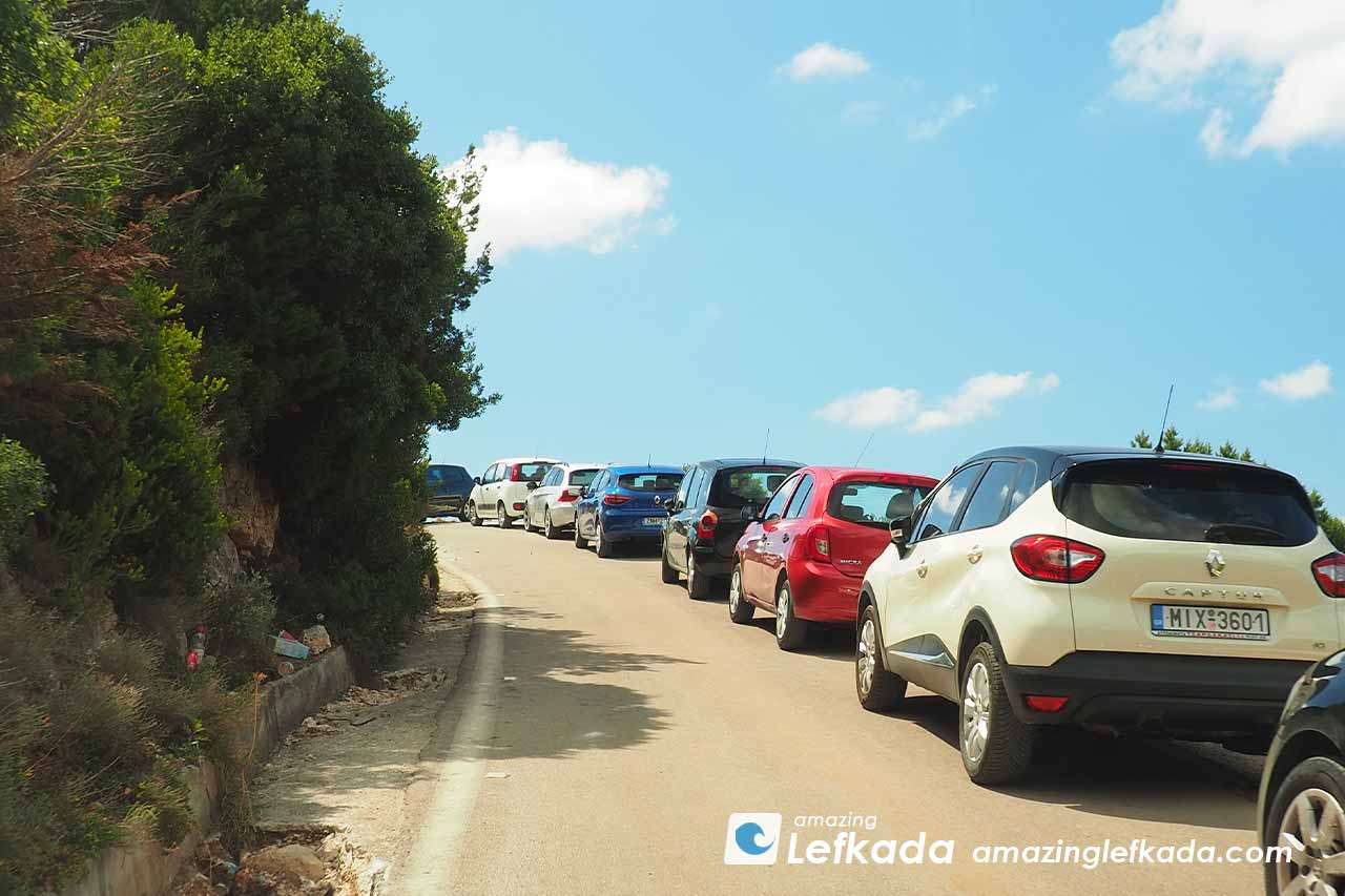 Where to parking at Kavalikefta beach Parking at Kavalikefta beach