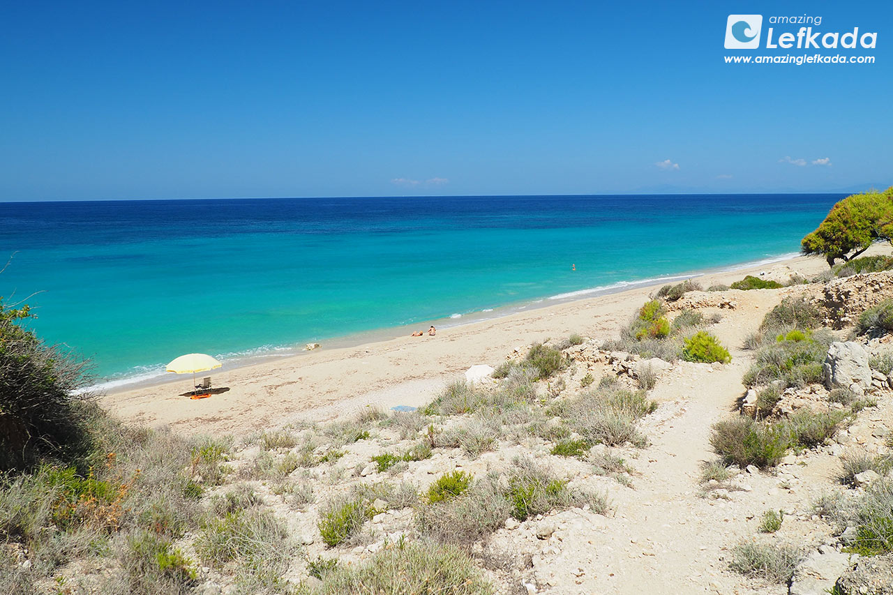 Local weather of Lefkada island in September