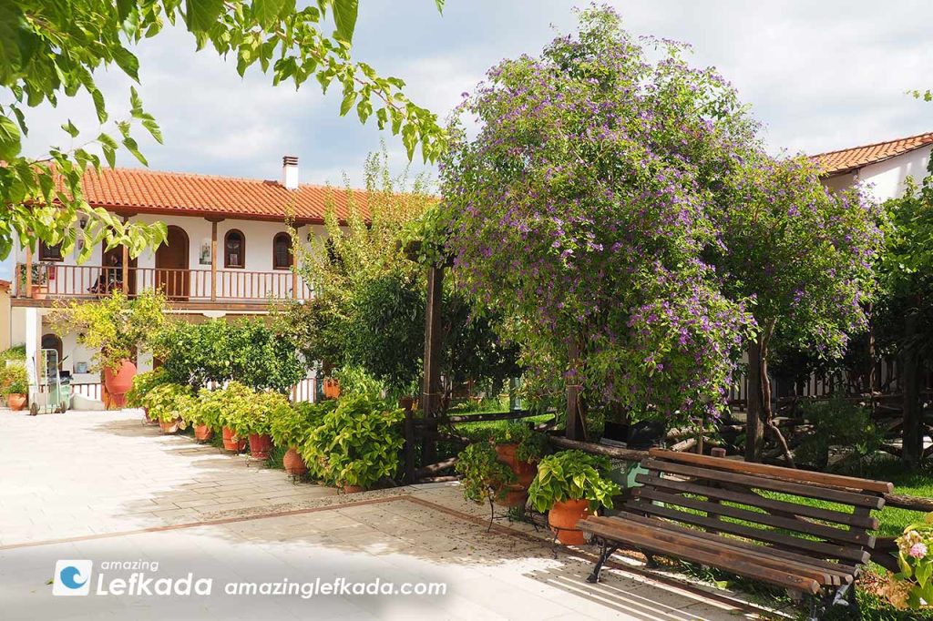 Lefkada sights in Faneromeni Monastery