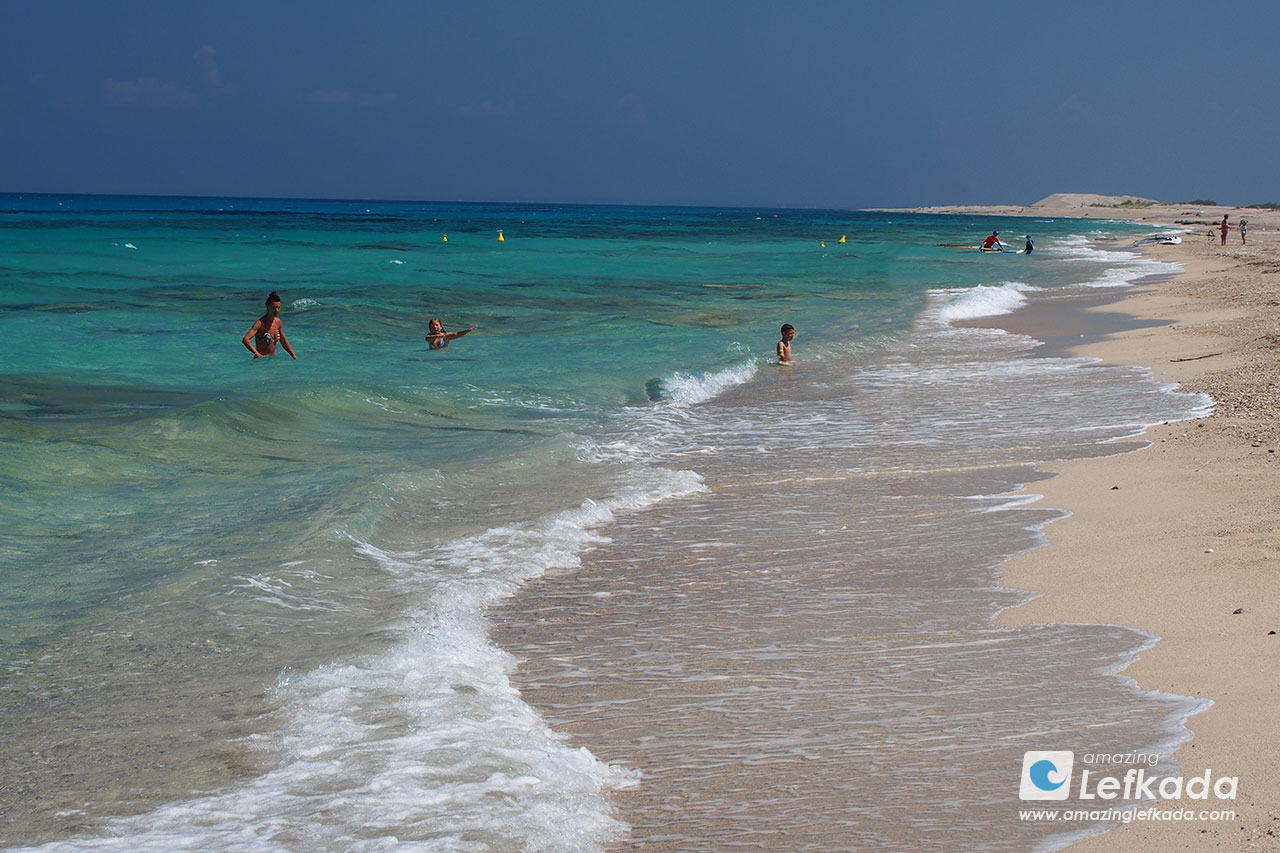 Swimming and snorkeling are best activities of Agios Ioannis beach
