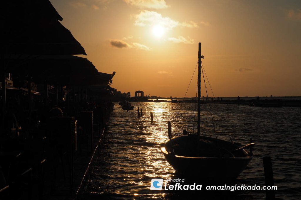 Best sunsets in Lefkada city