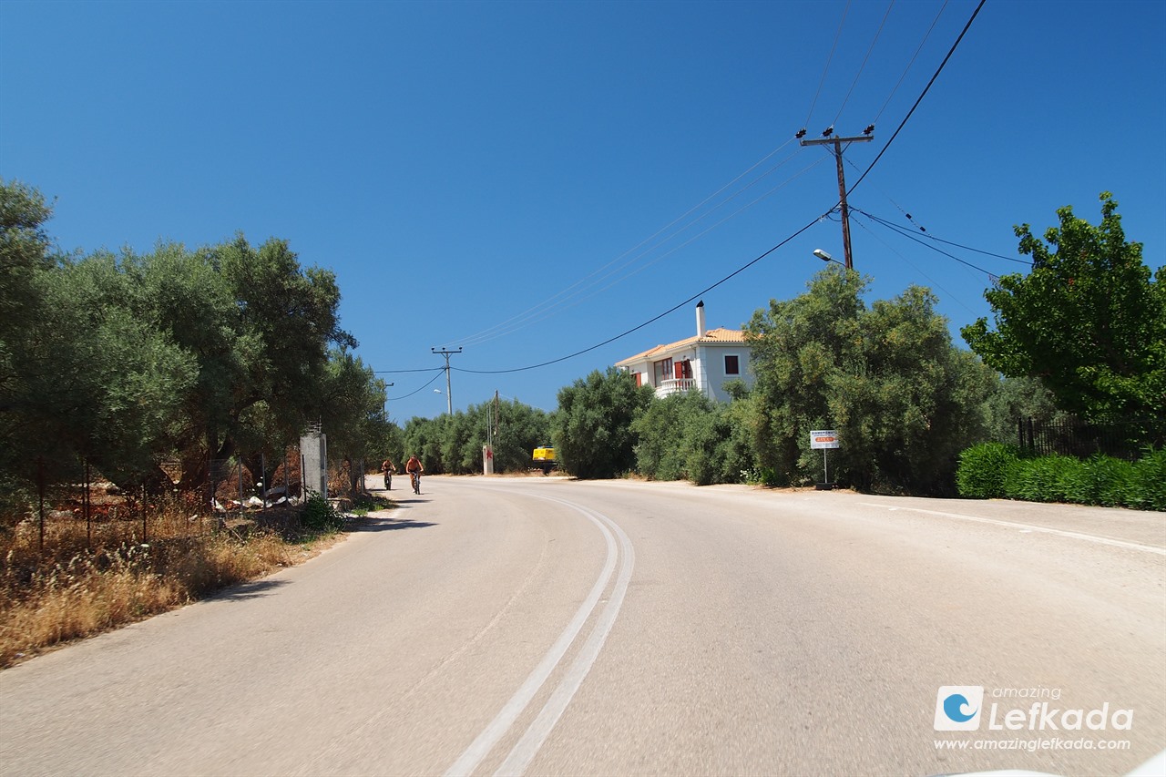 Driving in Tsoukalades village