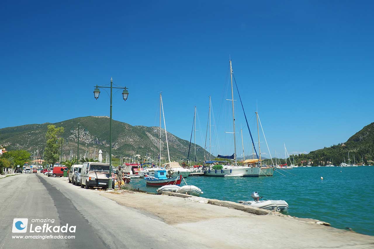 Vlicho port Lefkada